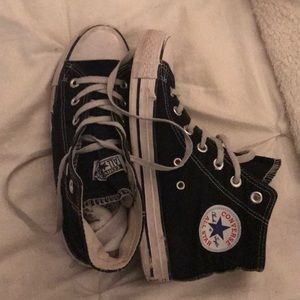 Black and White converse